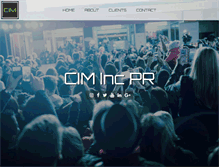 Tablet Screenshot of cimincorporated.com